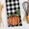 2 Pieces Pumpkin Fall Kitchen Towels ,Maple Leaves Autumn Dish Towels 18x26 Inch,Farmhouse Home Indoor Thanksgiving Harvest Seasonal Vintage Decorations AD002